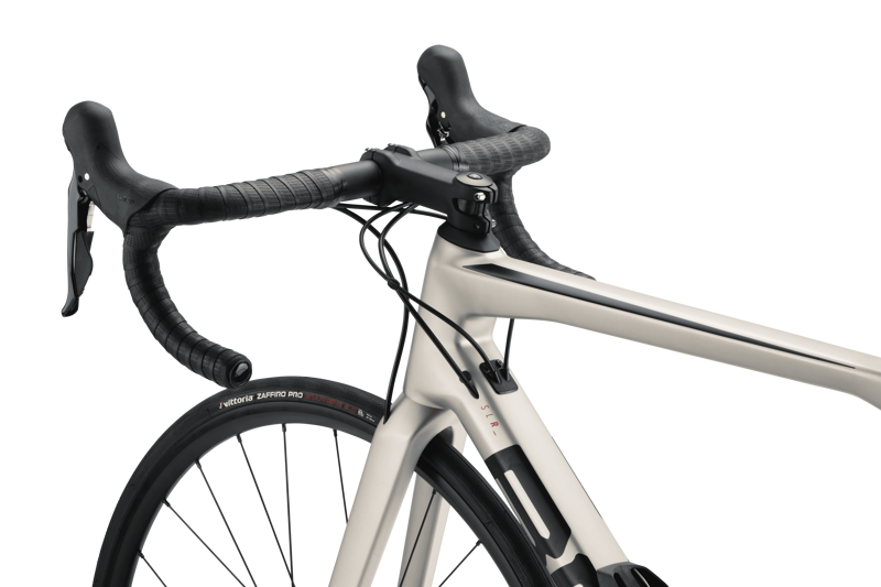 BMC Teammachine SLR Five Shimano 105 Di2 Road Bike 2023 in Grey/Black-2