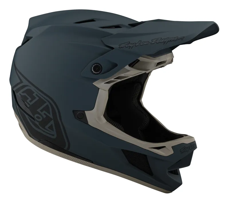 Troy Lee Designs D4 Composite Full Face Helmet in Grey