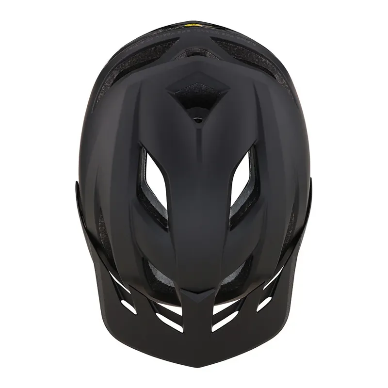 Troy Lee Designs Flowline SE MIPS Helmet in Stealth Black-3
