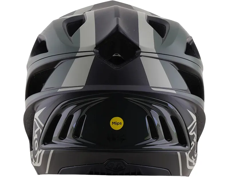 Troy Lee Designs Stage 2 High VZ Helmet in Army/Charcoal-3
