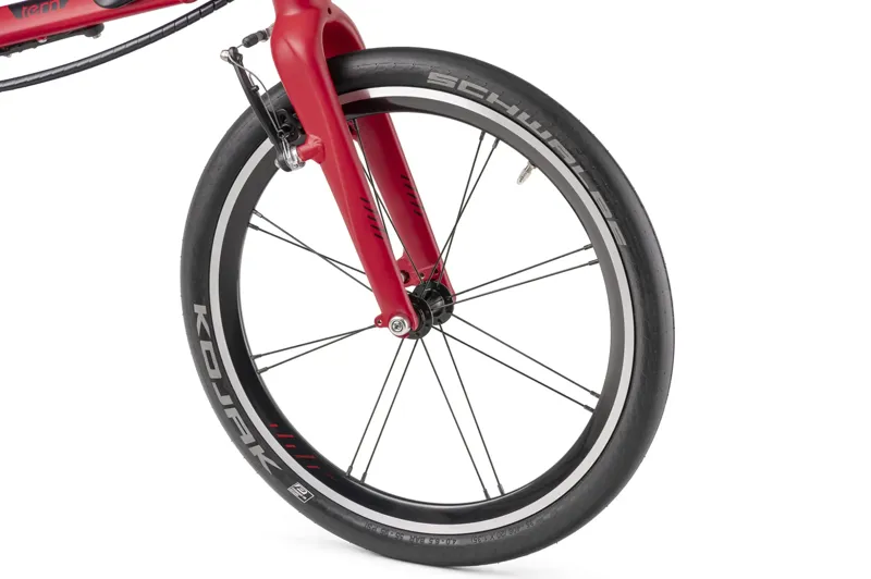 Tern BYB P10 Folding Bike 2026 in Satin Metallic Red-3
