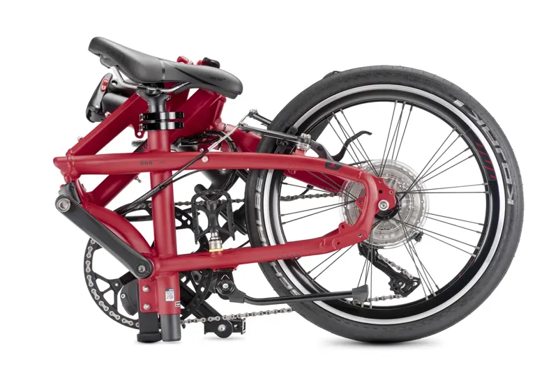 Tern BYB P10 Folding Bike 2026 in Satin Metallic Red-1