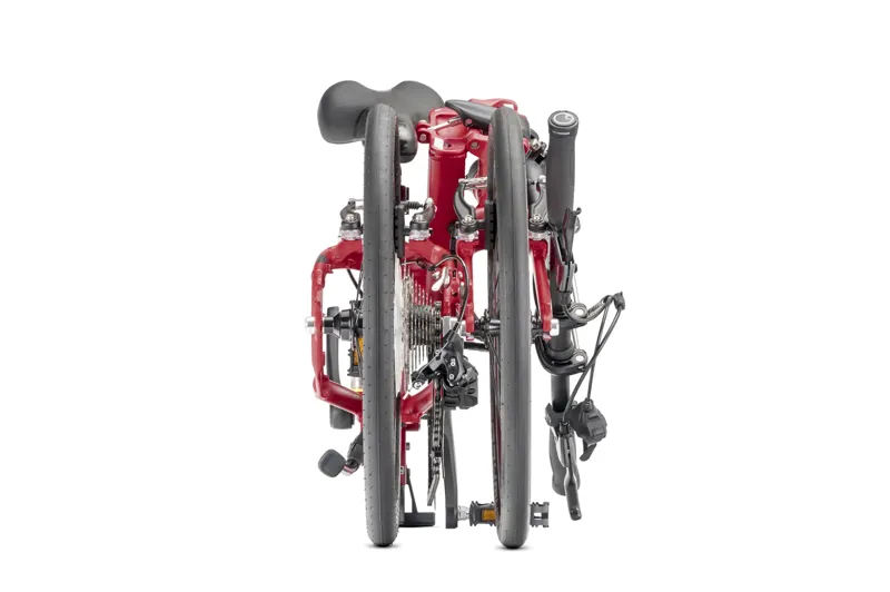 Tern BYB P10 Folding Bike 2026 in Satin Metallic Red-2