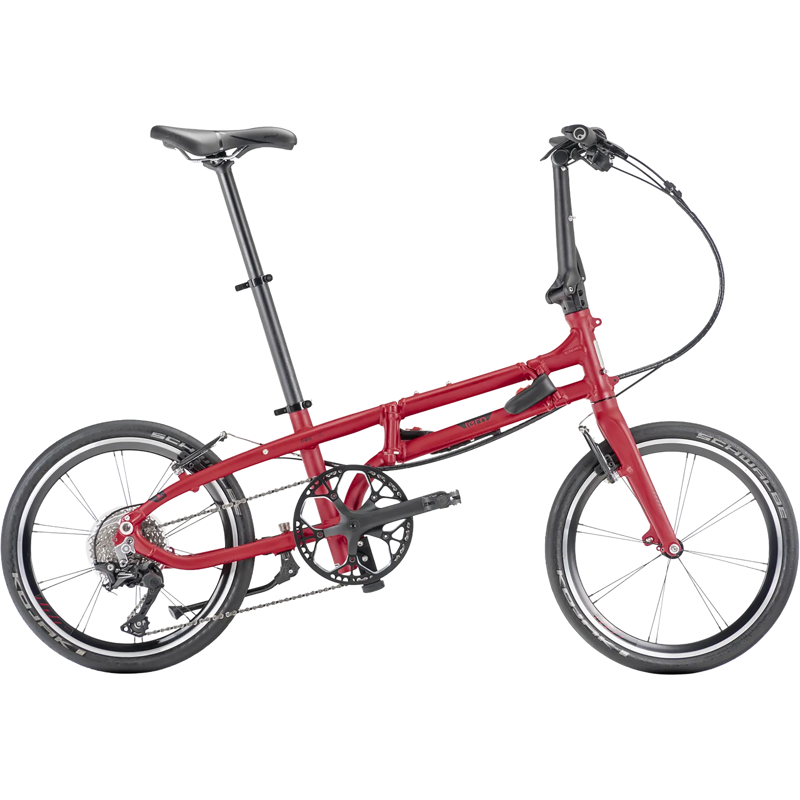 Balfes Bikes Tern BYB P10 Folding Bike 2026 in Satin Metallic Red | Free postage over £30, £10 off first order, price match & 0% finance.