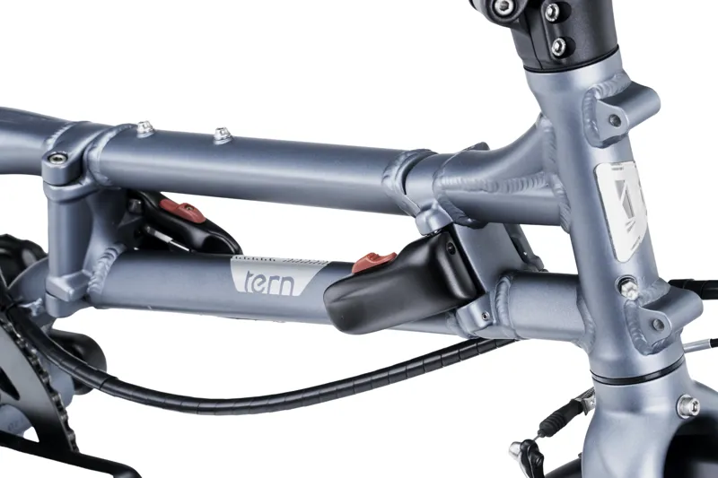 Tern BYB P8 Folding Bike 2027 in Silver Blue-5