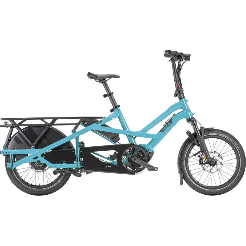 Balfes Bikes Tern GSD Gen 3 P00 545Wh Performance Electric Cargo Bike 2026 in Beetle Blue | Free postage over £30, £10 off first order, price match & 0% finance.