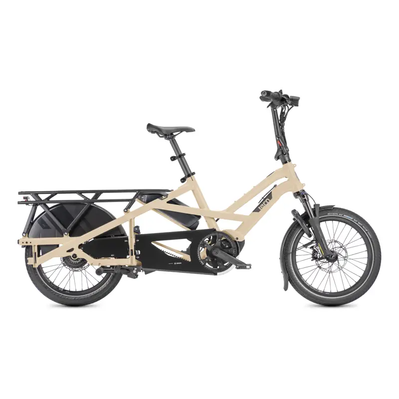 Balfes Bikes Tern GSD Gen 3 P00 545Wh Performance Electric Cargo Bike 2026 in Satin Beige | Free postage over £30, £10 off first order, price match & 0% finance.