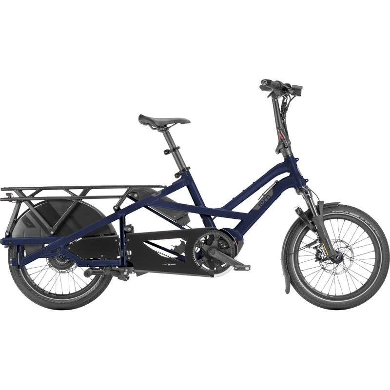 Balfes Bikes Tern GSD Gen 3 P00 545Wh Performance Electric Cargo Bike 2026 in Midnight Blue | Free postage over £30, £10 off first order, price match & 0% finance.