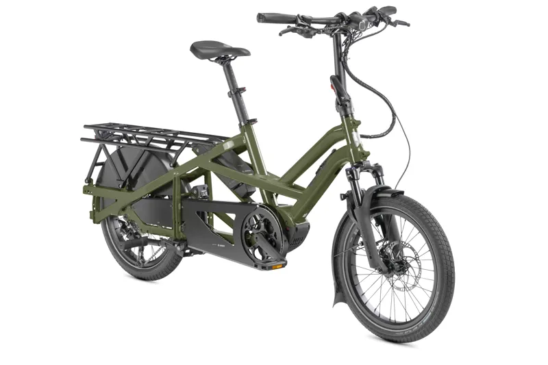 Tern GSD GEN3 P10 Performance Electric Cargo Bike 2026 in Olive Green/Dark Grey-1