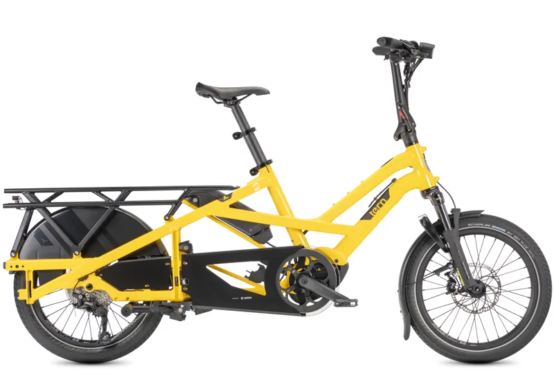 Tern GSD GEN3 P10 Performance Electric Cargo Bike 2026 in School Bus Yellow/Dark Grey