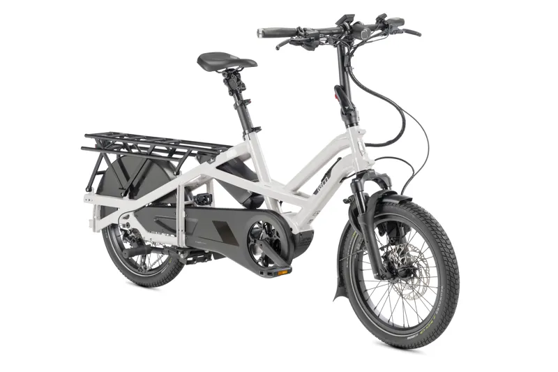 TERN GSD GEN3 S10 545Wh Performance Electric Cargo Bike 2026 in Pearl White Dark Grey-1