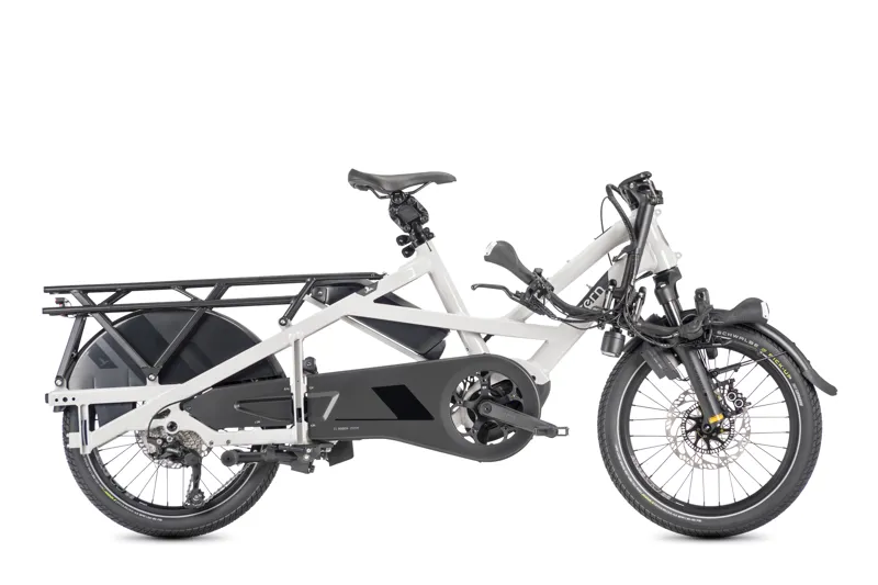 TERN GSD GEN3 S10 545Wh Performance Electric Cargo Bike 2026 in Pearl White Dark Grey-2