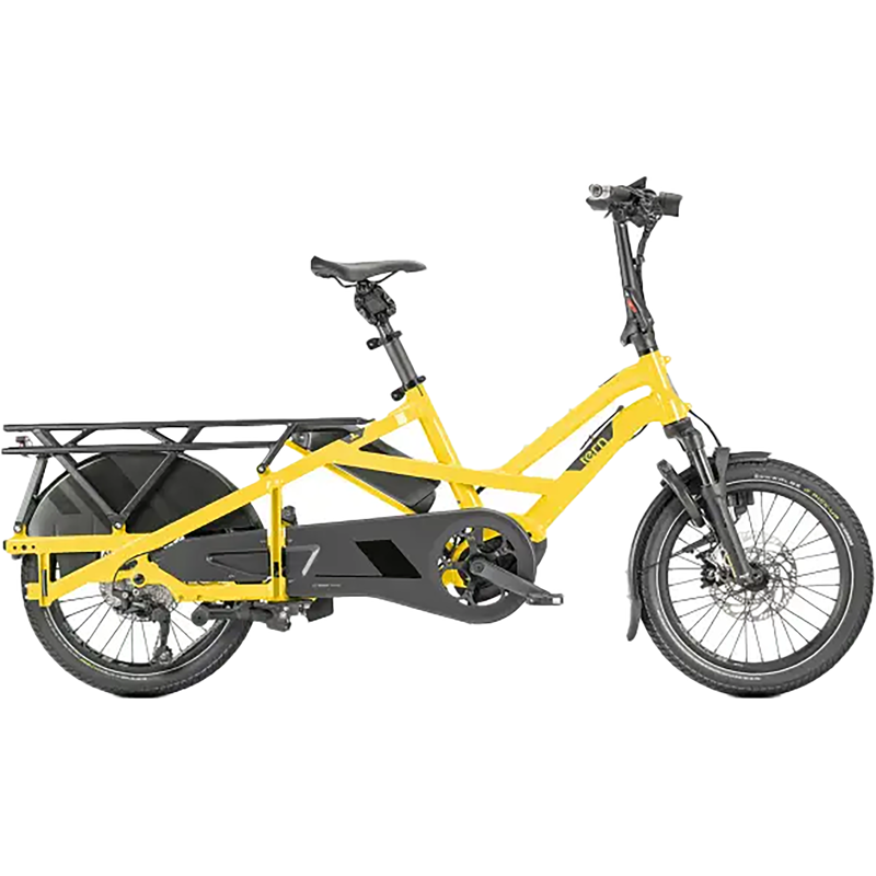 Balfes Bikes Tern GSD GEN3 P10 Performance Electric Cargo Bike 2026 in School Bus Yellow/Dark Grey | Free postage over £30, £10 off first order, price match & 0% finance.