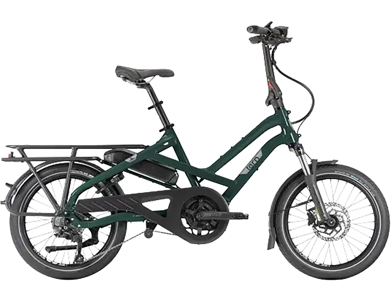 Balfes Bikes Tern HSD P10 Electric Cargo Bike 2025 in Blue-Green | Free postage over £30, £10 off first order, price match & 0% finance.