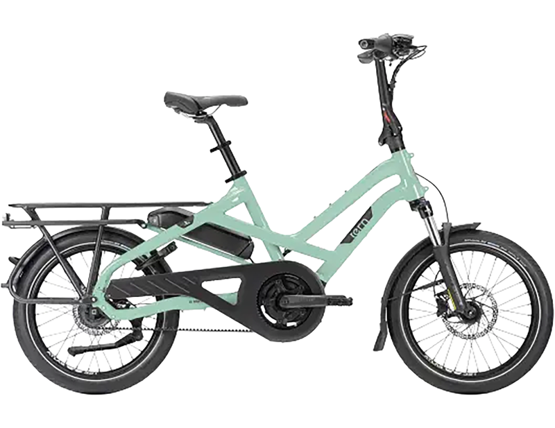 Balfes Bikes Tern HSD P5i Electric Cargo Bike 2026 in Sea Breeze | Free postage over £30, £10 off first order, price match & 0% finance.