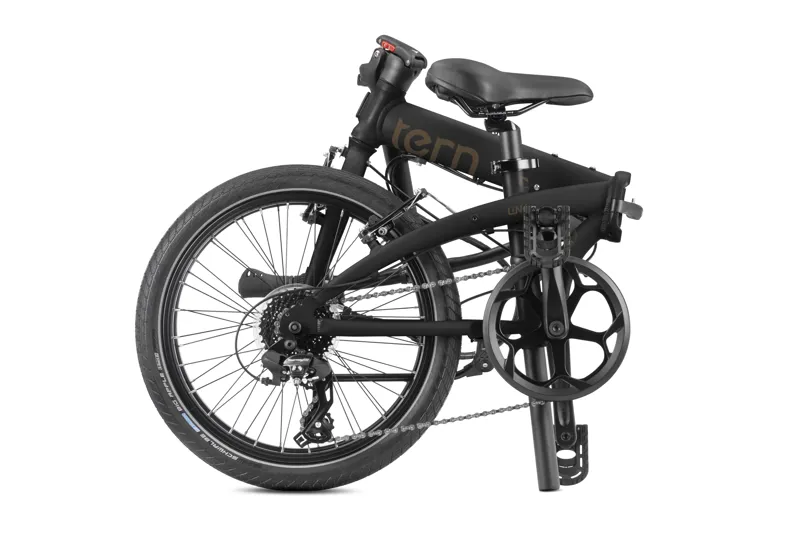 Tern Link C8 Folding Bike 2027 in Satin Charcoal Black Taupe-1
