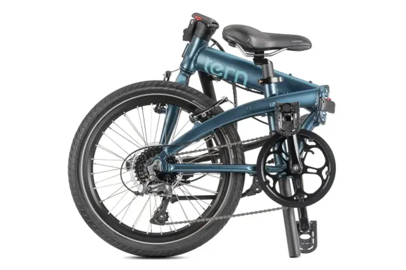 Tern Link D8 Folding Bike 2026 in Satin Peacock Green-1
