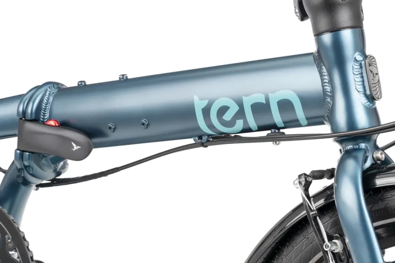 Tern Link D8 Folding Bike 2026 in Satin Peacock Green-2
