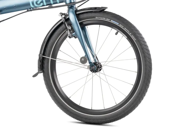 Tern Link D8 Folding Bike 2026 in Satin Peacock Green-6