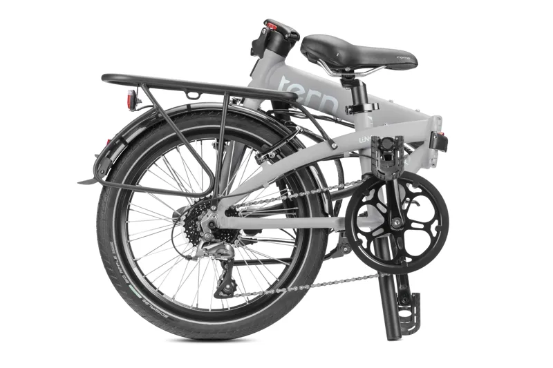 Tern Link D8 Folding Bike 2027 in Satin Platinum Pearl-4
