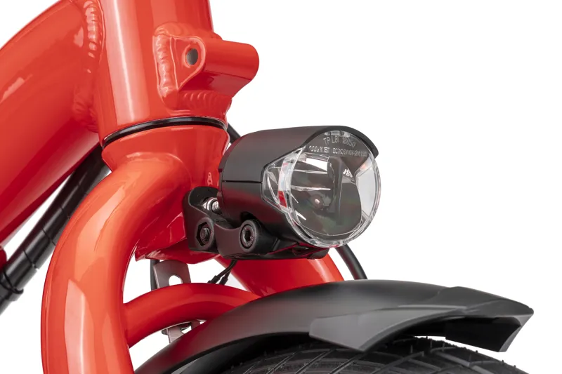 Tern Quick Haul D8 Active Plus Electric Cargo Bike 2026 in Tabasco Red-1