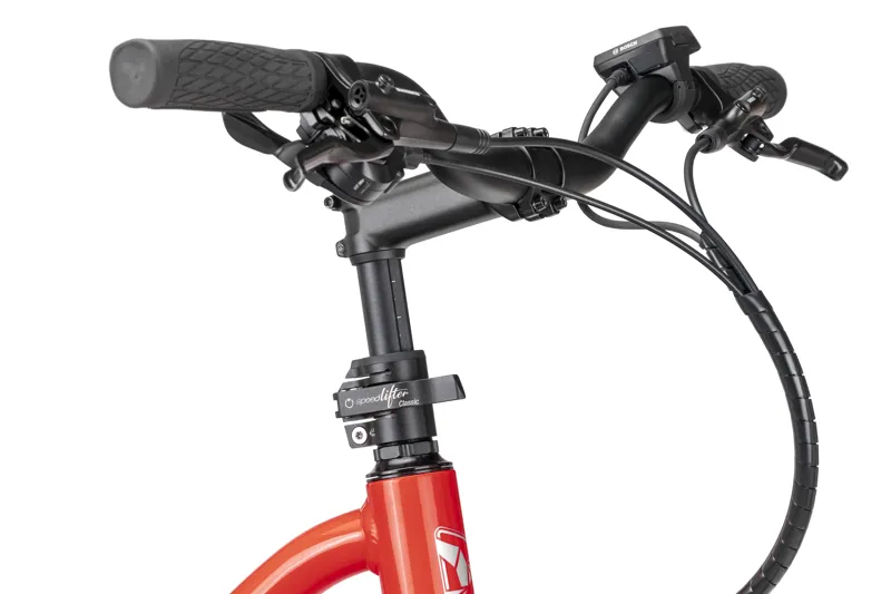 Tern Quick Haul D8 Active Plus Electric Cargo Bike 2026 in Tabasco Red-10