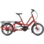 Tern Quick Haul Long D9 Performance 400Wh Electric Cargo Bike 2026 in Satin Traffic Red