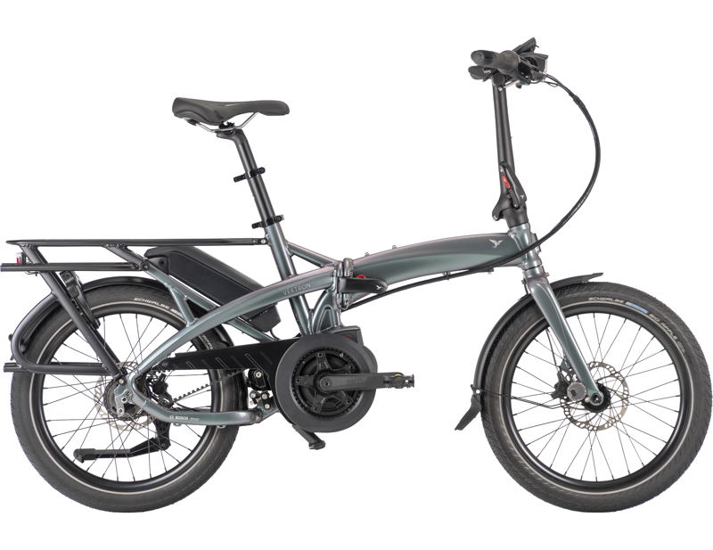Tern Vektron P5i Gen 4 Electric Folding Bike 2026 in Verdant Grey