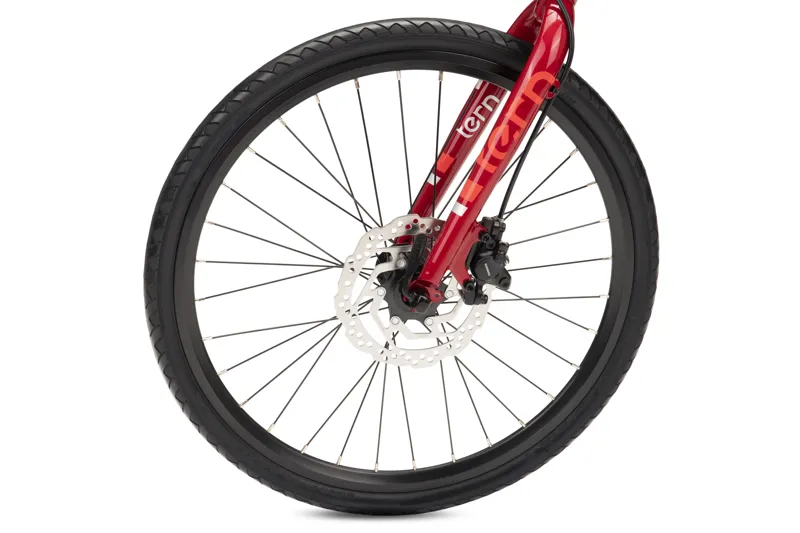 Tern Verge D9 Folding Bike 2027 in Metallic Red-3