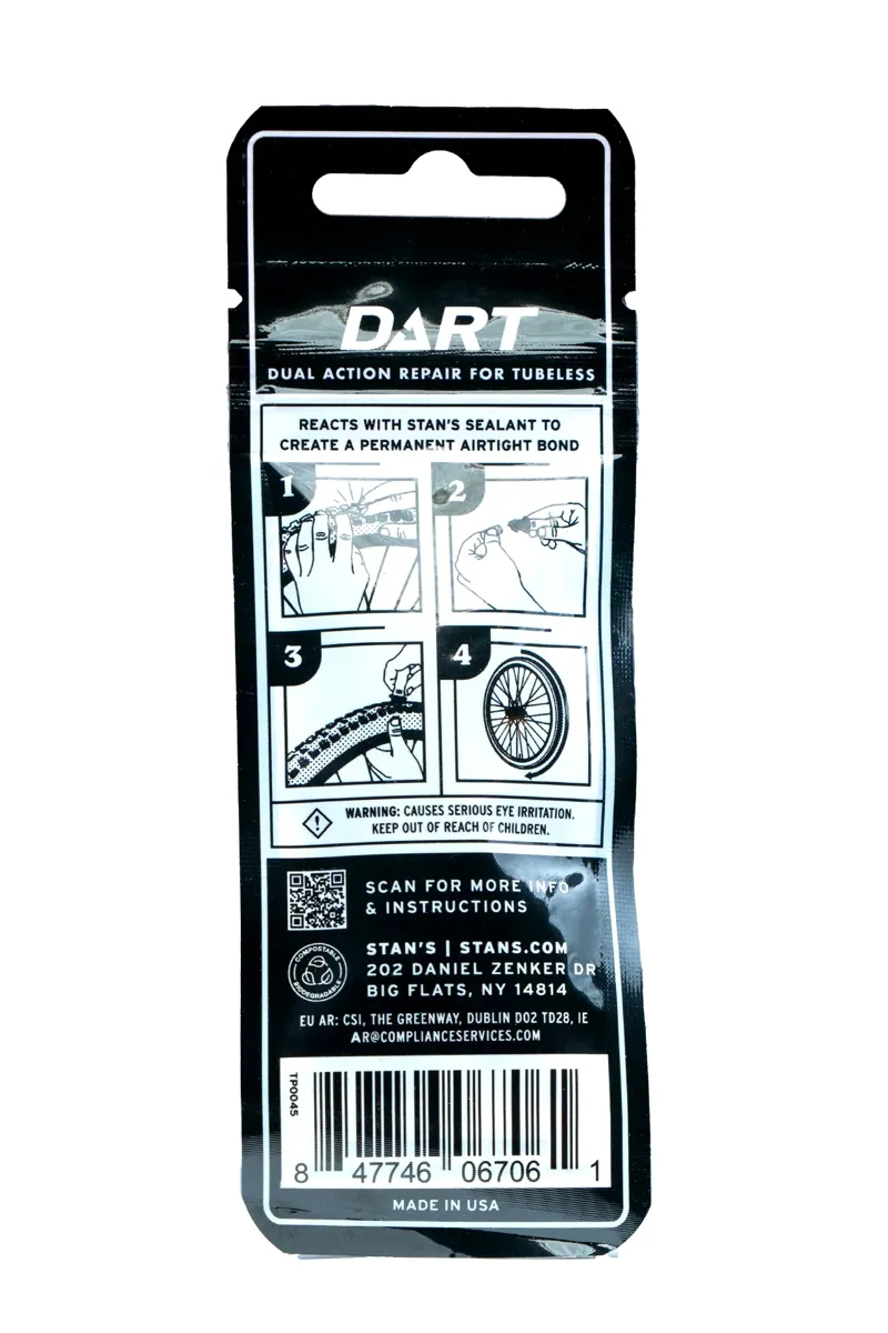 Stan's DART Tubeless Repair Refills 6 Pack in Black-2