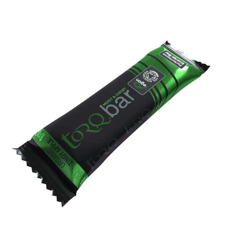 Torq Organic Energy Bar 15x 45g - Zingy Apple-2