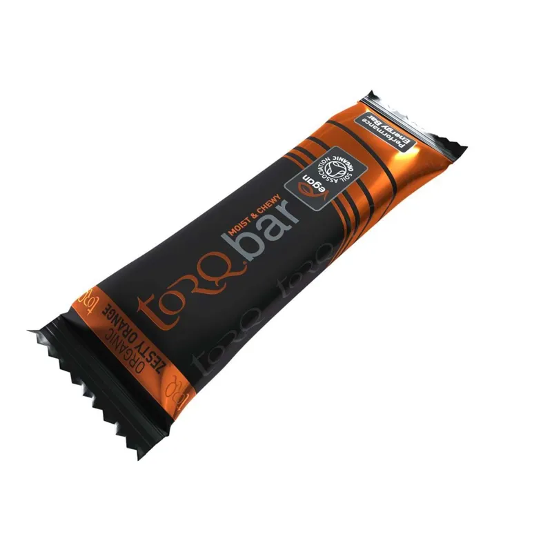 Torq Organic Energy Bar 15x 45g - Zesty Orange-2