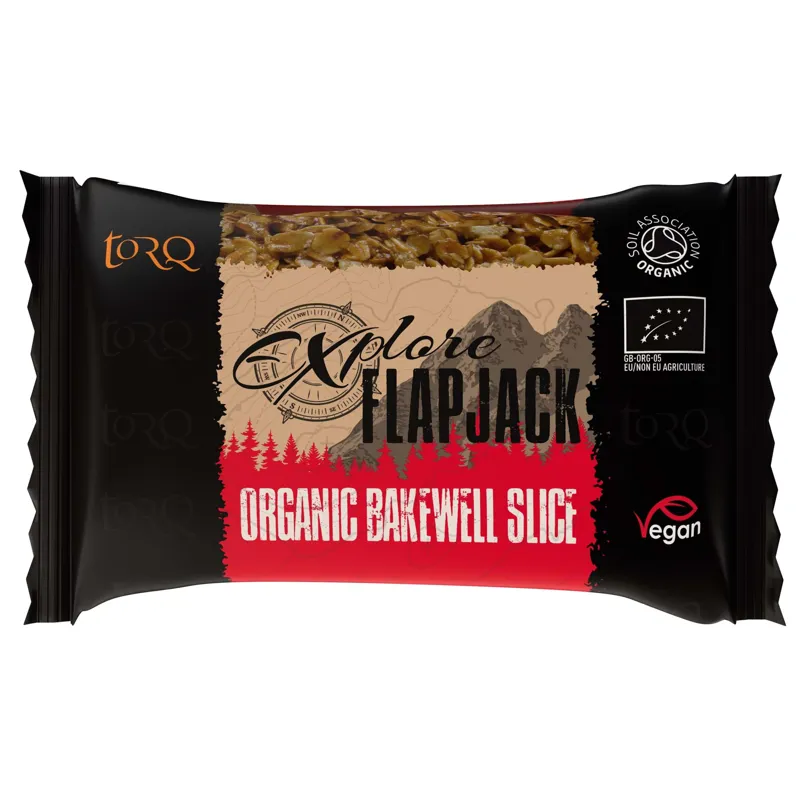 Torq Explore Flapjack 20x 65g - Bakewell Slice-1