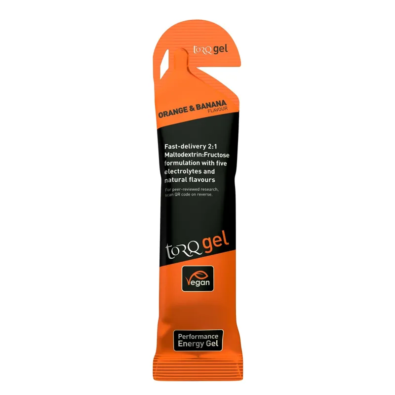 Torq Energy Gel 15x 45g - Orange and Banana-1