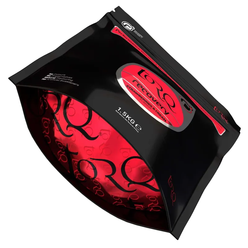 Torq Recovery Drink 1.5kg - Strawberries + Cream-1