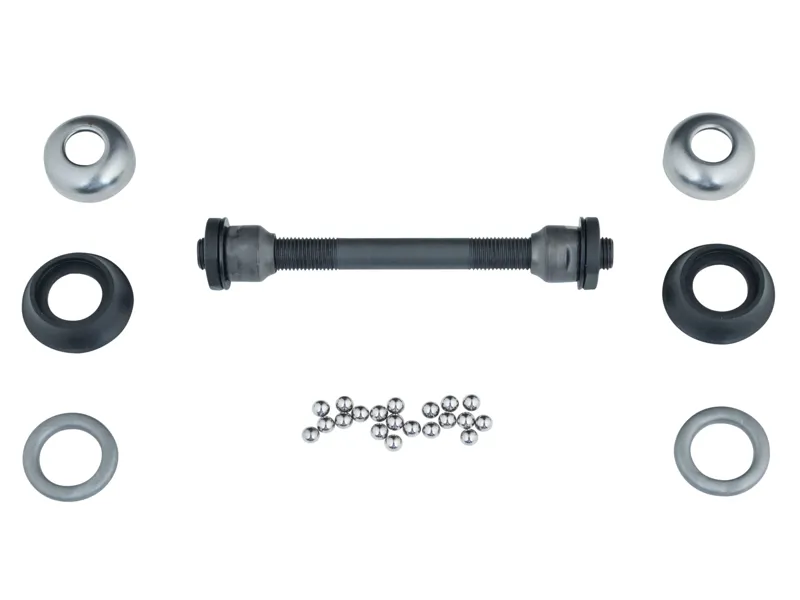 Balfes Bikes Trek TREK Bontrager Approved Loose Ball 6-Bolt Axle Kit in Silver/Black | Free postage over £30, £10 off first order, price match & 0% finance.