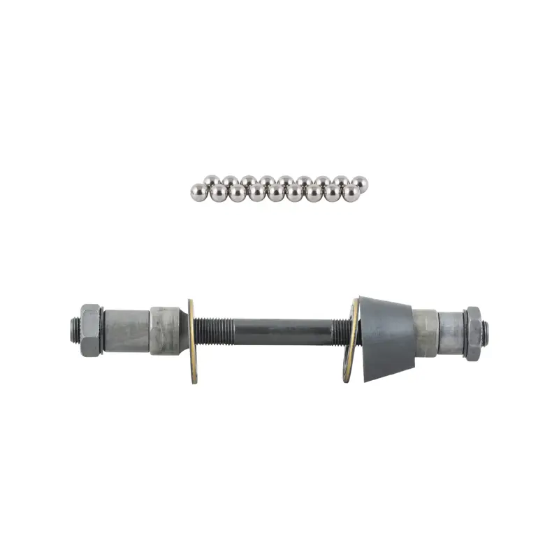Balfes Bikes Trek TREK Bontrager Approved Loose Ball Rear Freewheel Hub Axle Kit in Silver/Black | Free postage over £30, £10 off first order, price match & 0% finance.