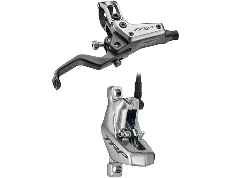 Balfes Bikes Trp TRP EVO PRO Hydraulic Disc Brake Set in Grey/Silver | Free postage over £30, £10 off first order, price match & 0% finance.