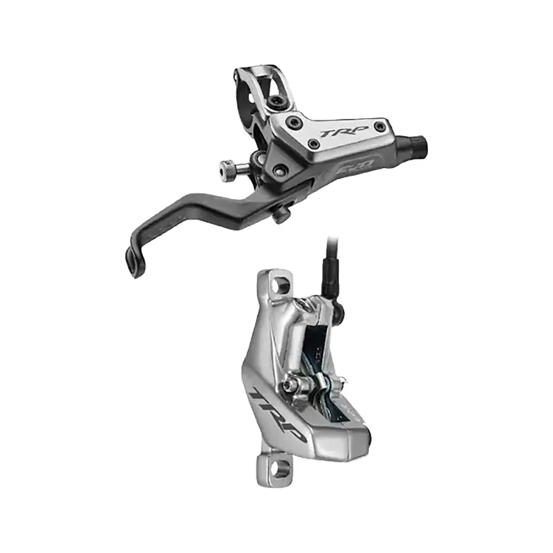 Balfes Bikes Trp TRP EVO PRO Hydraulic Disc Brake Set in Grey/Silver | Free postage over £30, £10 off first order, price match & 0% finance.