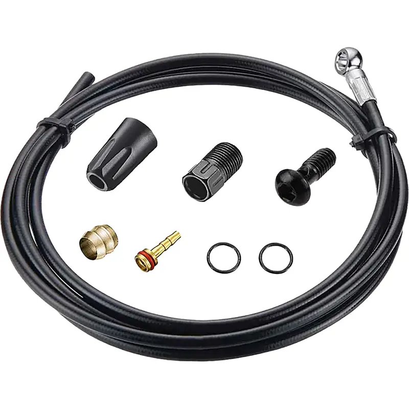 Balfes Bikes Tektro TRP Banjo Hose Kit 2000mm 5.0mm in Black | Free postage over £30, £10 off first order, price match & 0% finance.