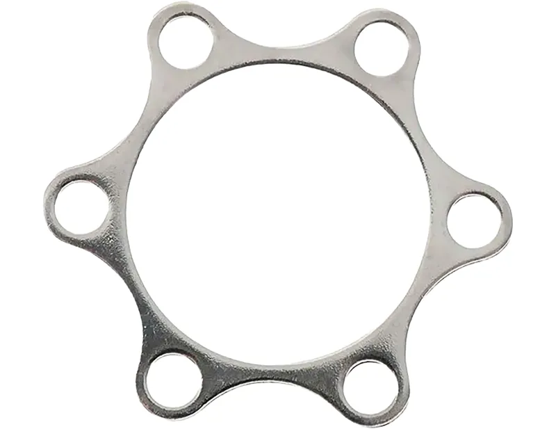 TRP 6 Bolt Rotor Shim in Silver