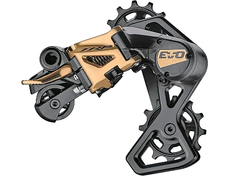 TRP EVO7 Rear Derailleur in Gold