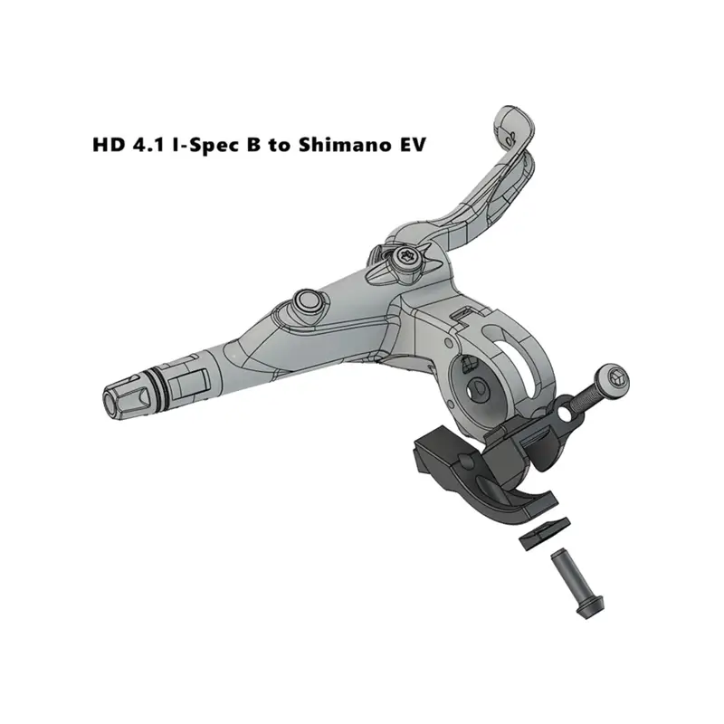 Balfes Bikes Trp TRP I-Spec HD 4.1 EV Right Side Shifter Adapter Kit in Black | Free postage over £30, £10 off first order, price match & 0% finance.