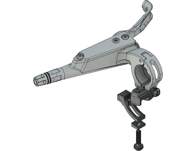 Balfes Bikes Trp TRP Shifter Adapter HD 4.0 EV LH DH-R E-MTB i-spec in Black | Free postage over £30, £10 off first order, price match & 0% finance.