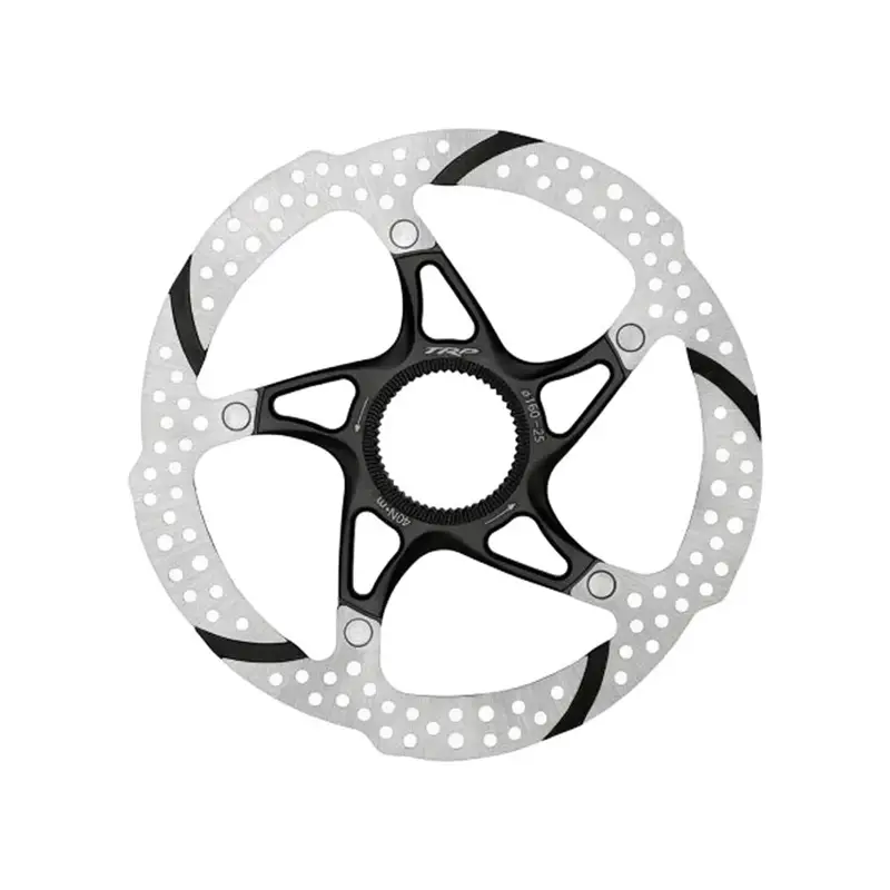 Balfes Bikes Trp TRP TR-25 Centrelock Disc Brake Rotor 1.8mm 203mm in Black | Free postage over £30, £10 off first order, price match & 0% finance.