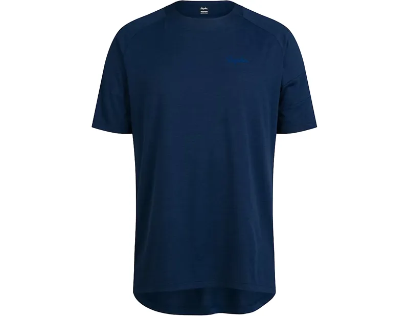Rapha Trail Technical T-Shirt in Marine Blue/Fossil Blue