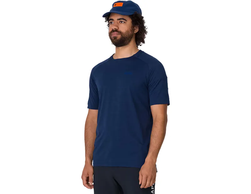 Rapha Trail Technical T-Shirt in Marine Blue/Fossil Blue-4