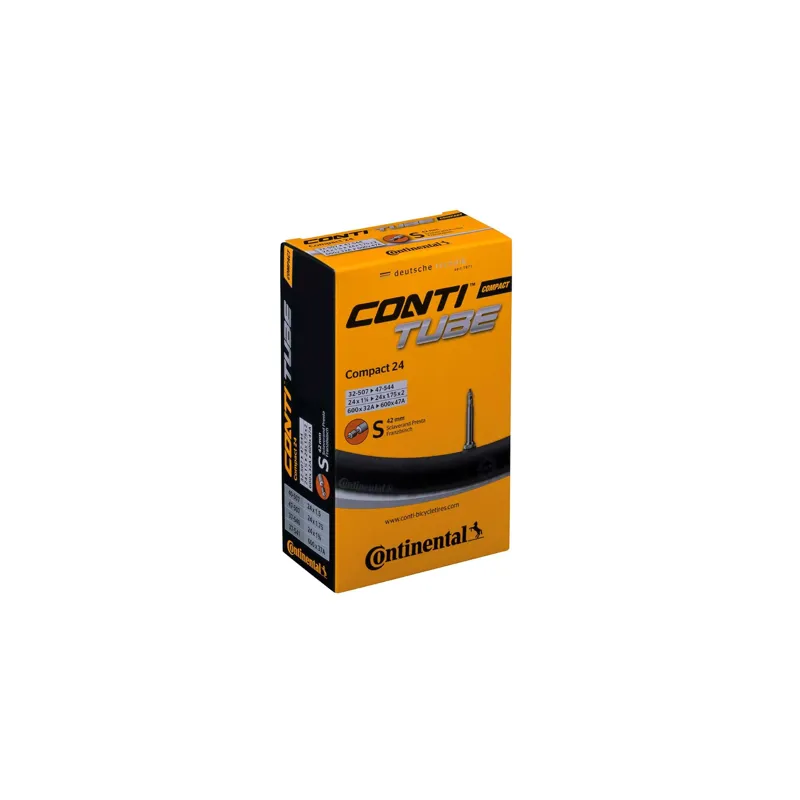 Continental Compact Tube 16x1.35 Presta Valve