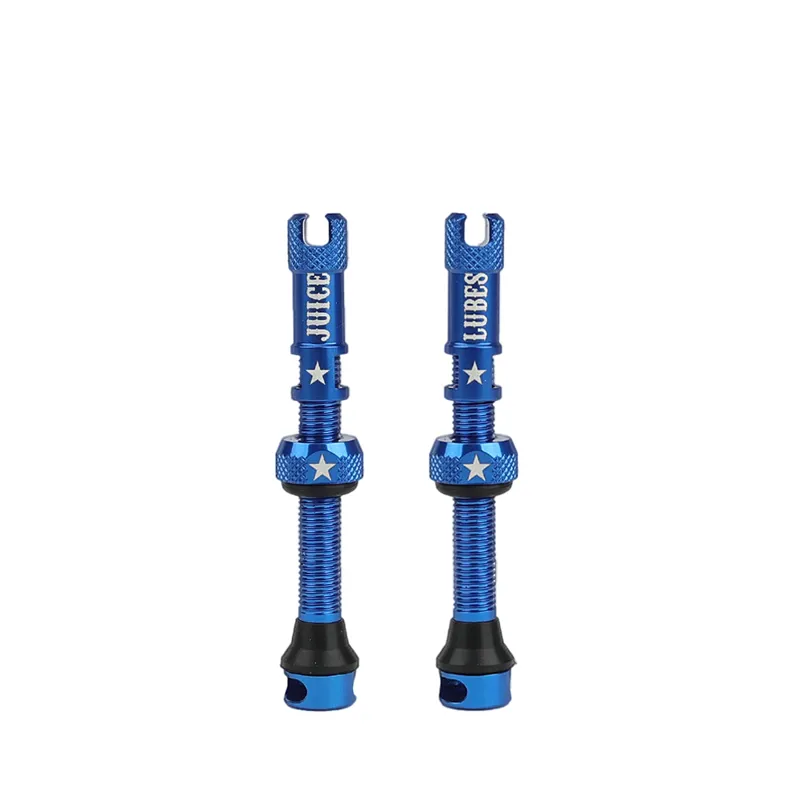 Juice Lubes Tubeless Valves 48mm in Blue