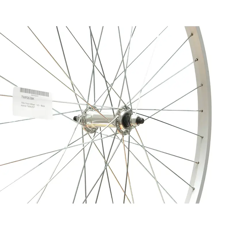 Balfes Bikes Cycle Division 700c S/S Hybrid Front Wheel in Silver | Free postage over £30, £10 off first order, price match & 0% finance.